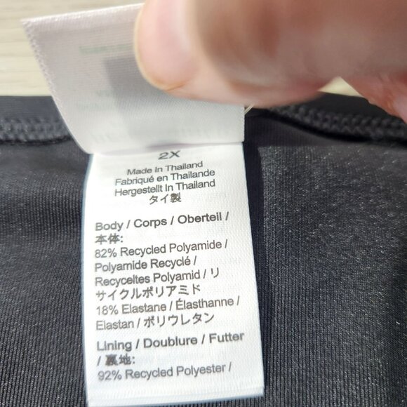 J. Crew Black Full Coverage Bikini Briefs New With Tags Womens Size 2X - Picture 10 of 16